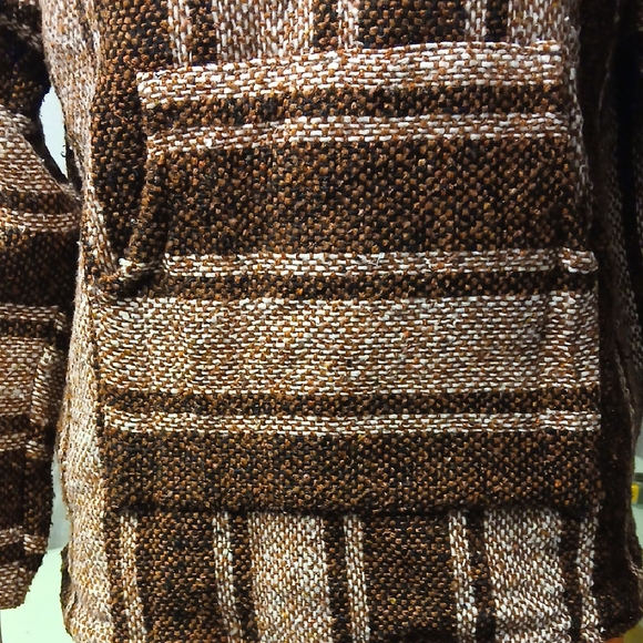 Brown and Cream Utility Jacket - Picture 2 of 8